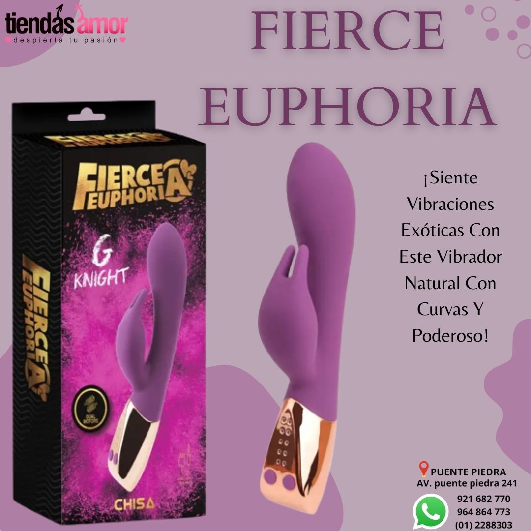 FIERCE EUPHORIA POTENTE VIBRADOR ESTIMULADOR